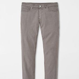 Peter Millar Wayfare Five-Pocket Pant Nickel 34x32